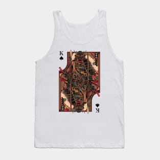 Samurai of Spades Tank Top